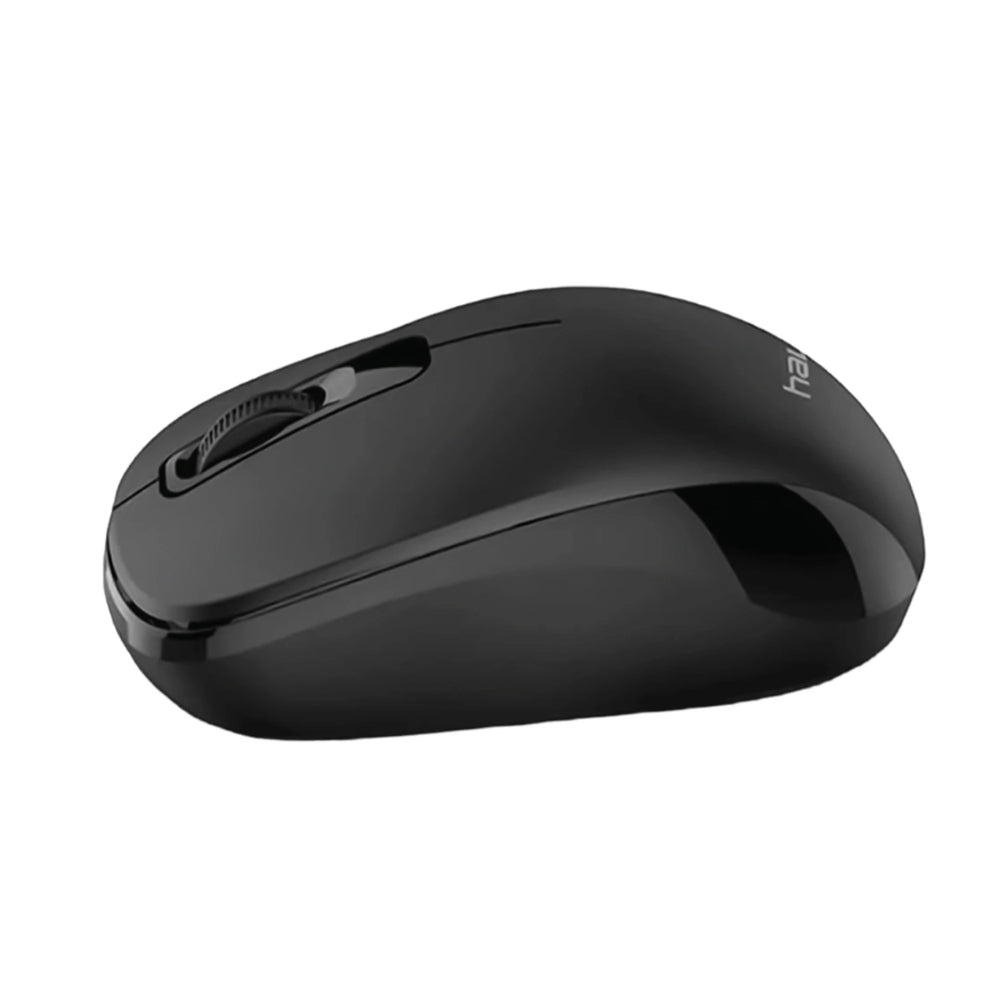 Mouse Havit Inalambrico USB Resolucion 1200 DPI con 3 Teclas Frecuencia 2.4GHz color Negro+Gris MS626GT