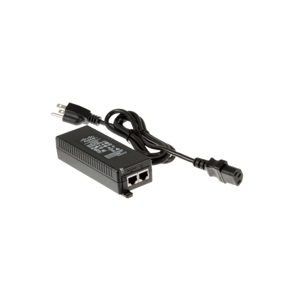 Adpatador Fuente de Power Cisco Meraki MR 802.3at Inyector PoE, No incluye MA-PWR-CORD-US MA-INJ-4