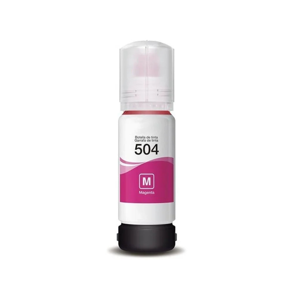 Botella de Tinta Epson T504 color Magenta de 70ml T504320-AL