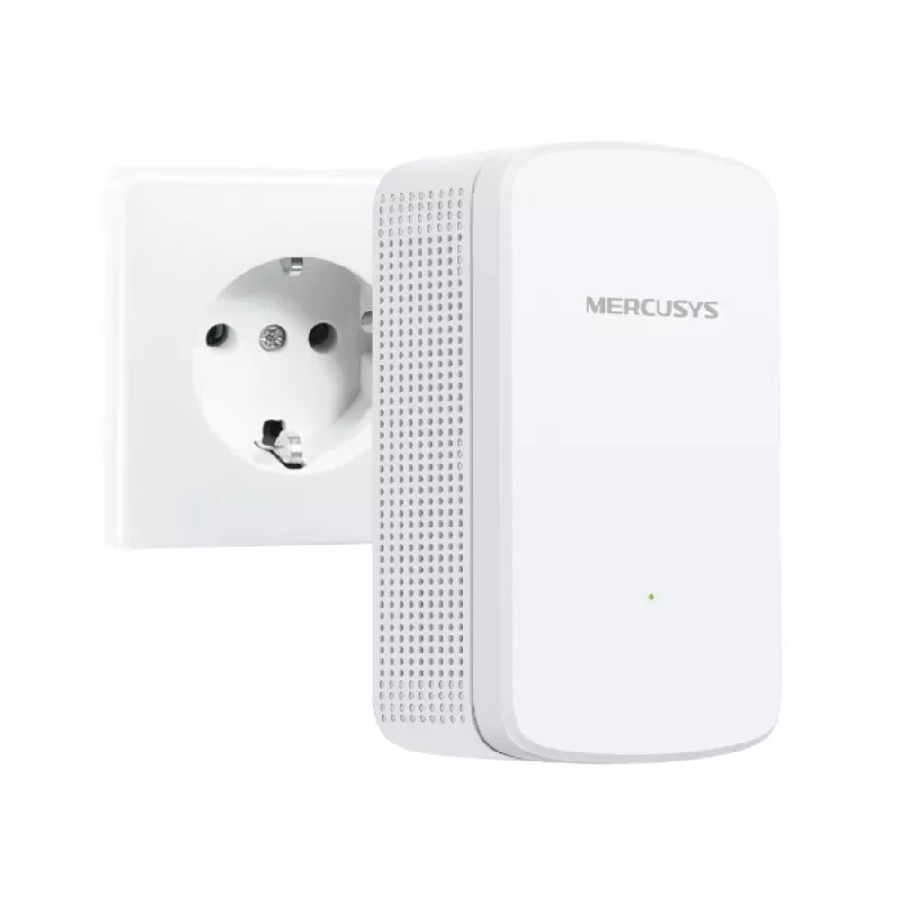 Extensor de Cobertura Mercusys WiFi N300 AC750 2.4 y 5.0GHz 1 Puerto 10/100Mbps COmpatibilidad Universal Modo AP Boton WPS ME20