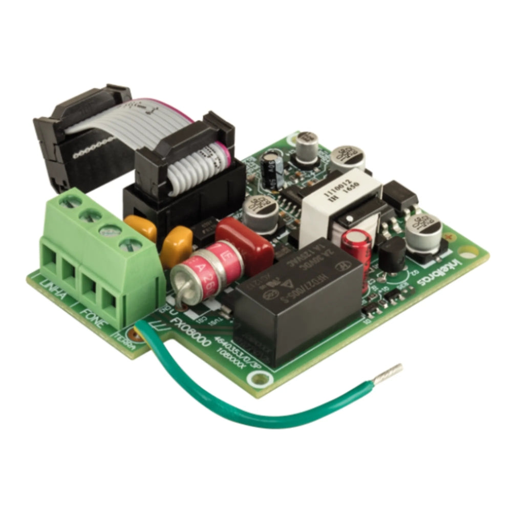 Modulo Intelbras de Linea Telefonica FXO 8000 Expansor RING TIP DTMF Compatible con AMT 2018 4543510