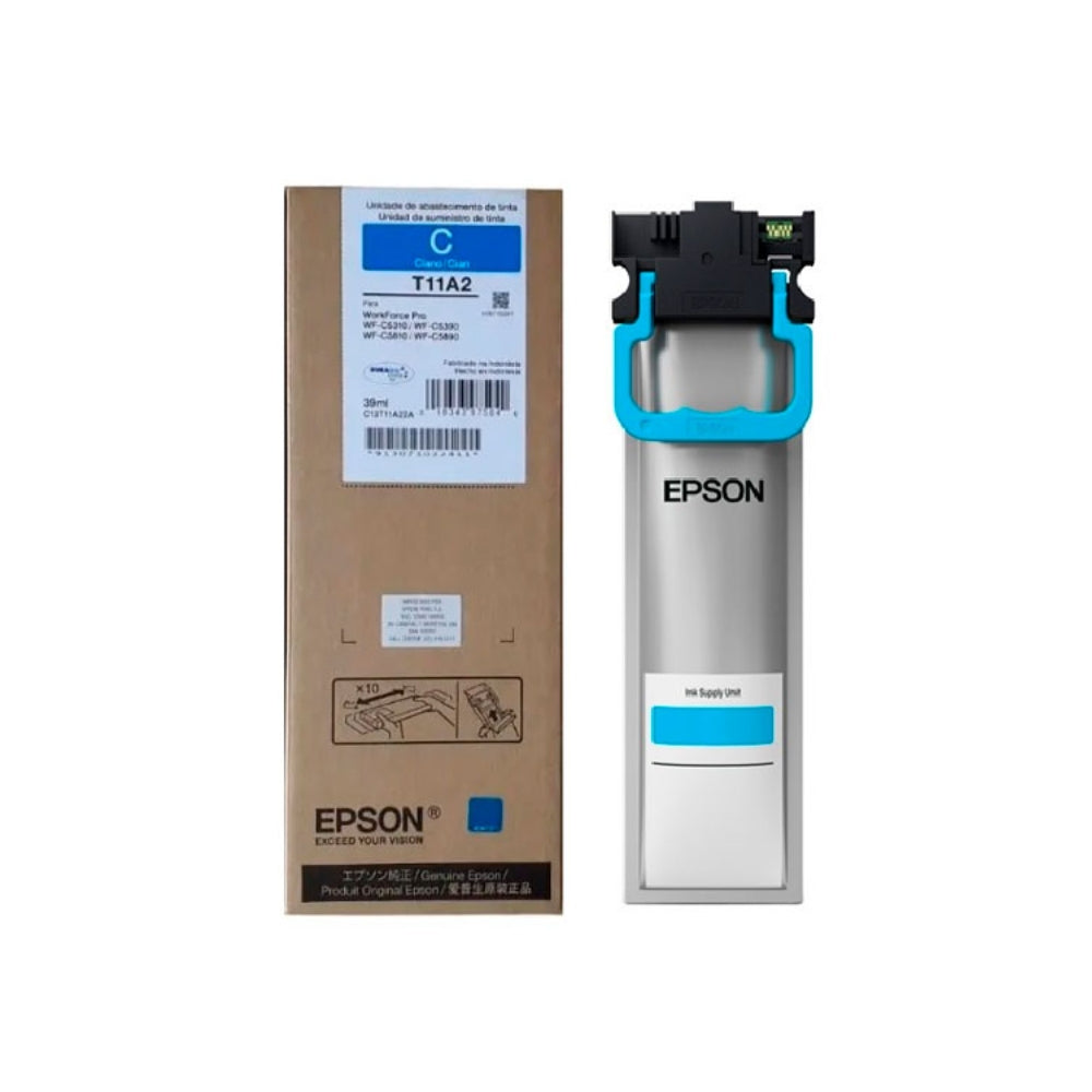 Cartucho de Tinta Epson T11A de Alto Rendimiento hasta 5.000 Paginas color Cian T11A220-AL