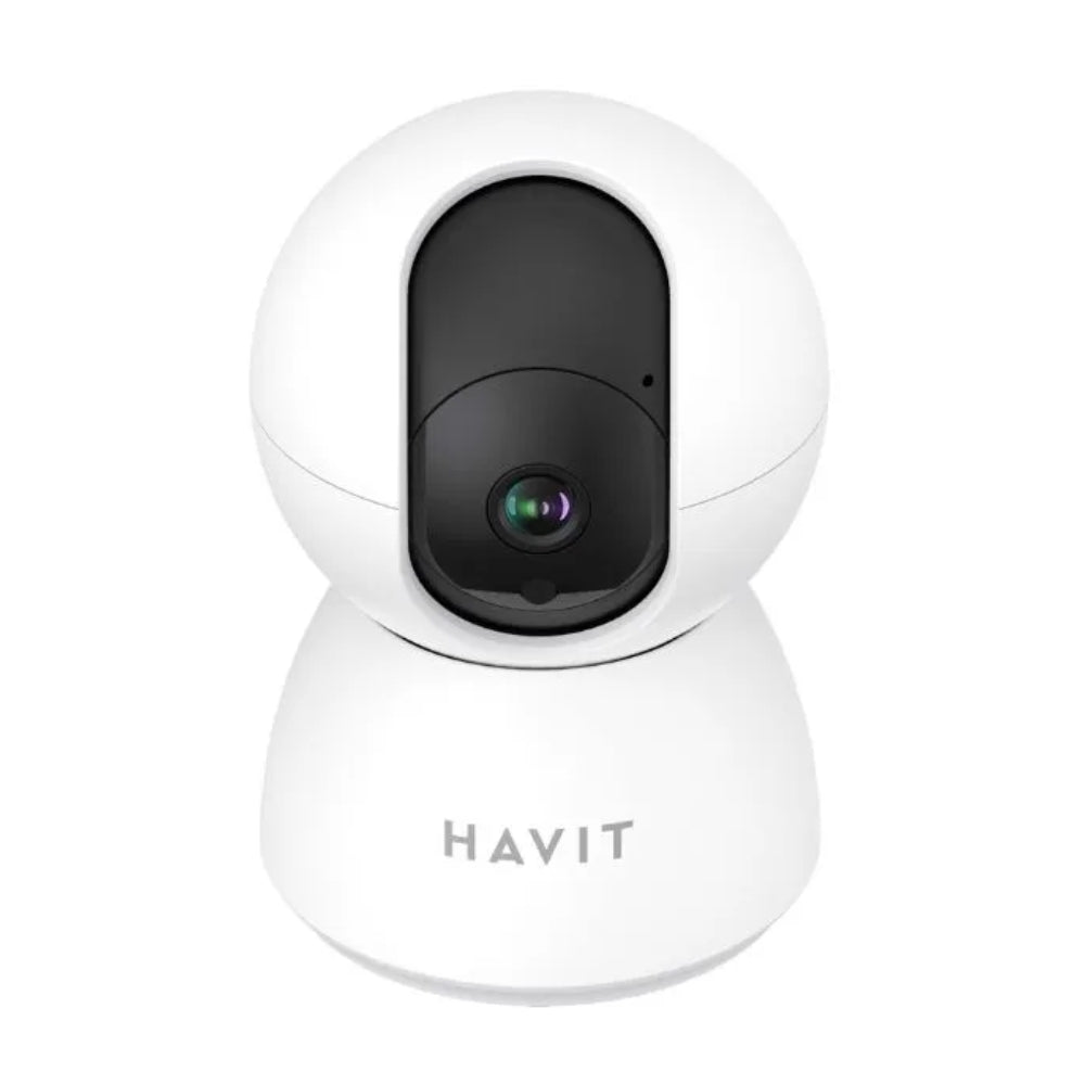 Camara IP Havit 2MP WiFi 2.4GHz para Interior Compatible con Android iOS App Tuya Vision Nocturna Soorta Micro SD hasta 128GB Audio Bidireccional Deteccion de Moviemiento HV-IPC20