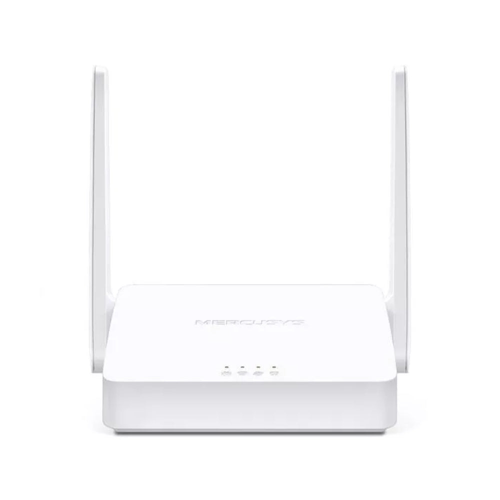 Router Mercusys Inalambrico N300 1WAN 2LAN 10/100Mbps 2 Antenas Fijas 5dBi Control Parental Amplia Cobertura Modo WISP MW302R