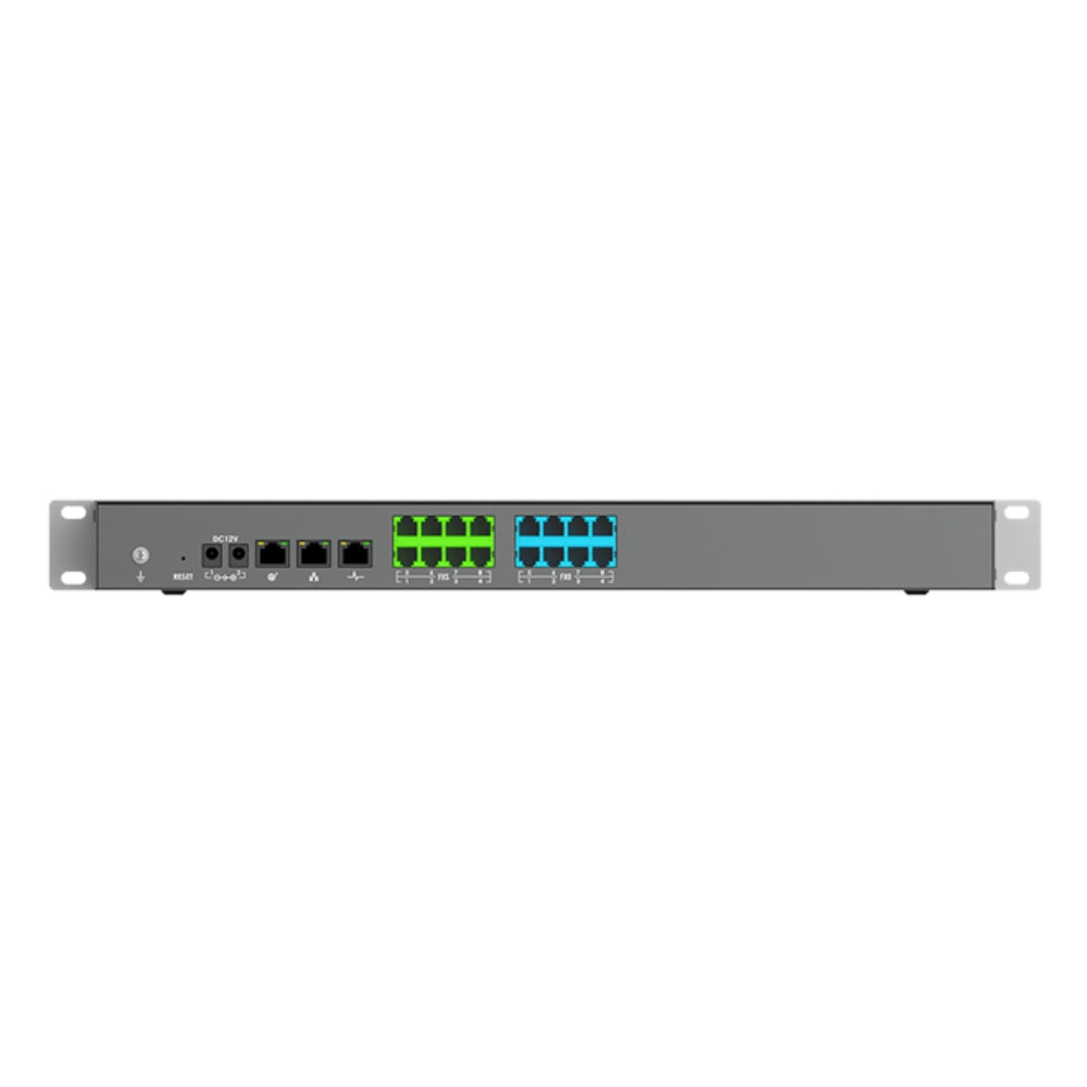 Central IP GranDStream 8 Troncales 8 Puertos FXO 2 Puertos FXS 1500 Cuentas SIP 200 Llamadas Simultaneas 2 Puertos Ethernet Gigabit Soporta Alimentacion PoE UCM6308A