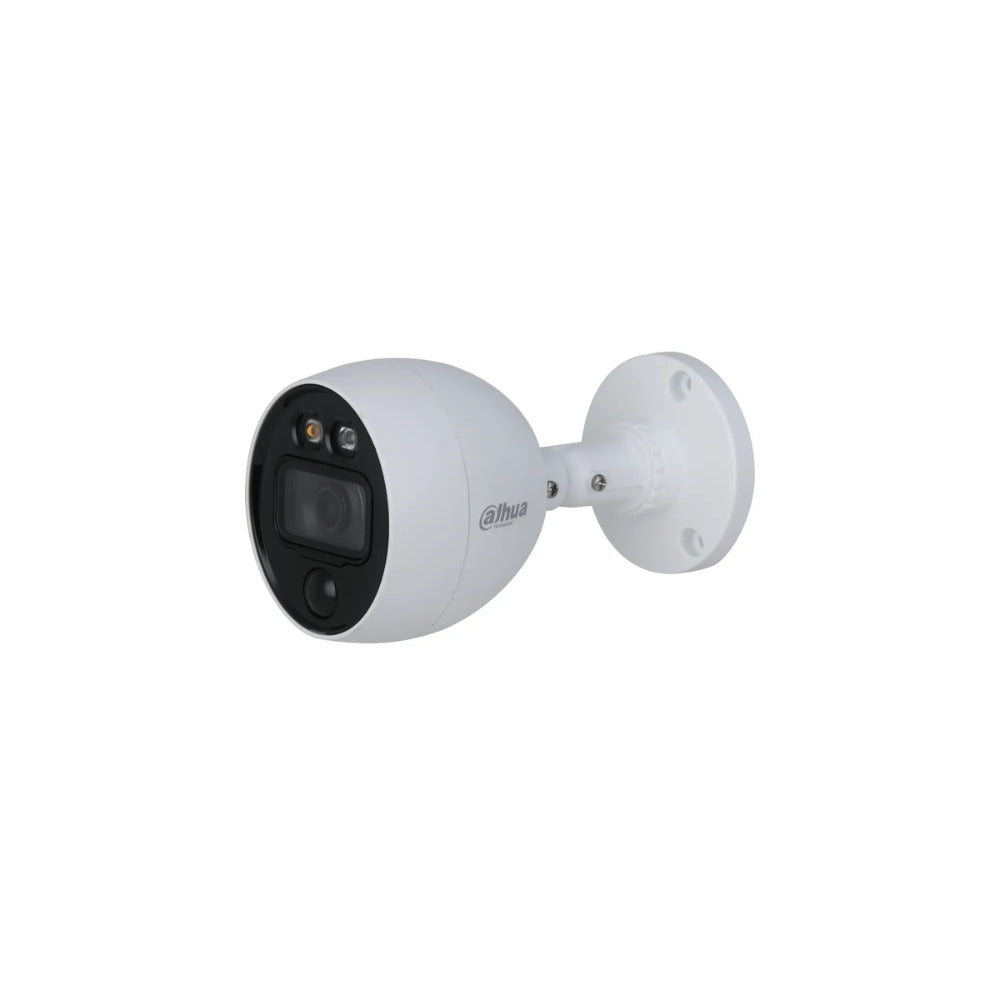 Camara Dahua HDCVI Bala 2MP con Disuacion Activa Metal/Plastico Lente 2.8mm IR 30 metros IP67 HAC-ME1200BN-L-0280B-S6