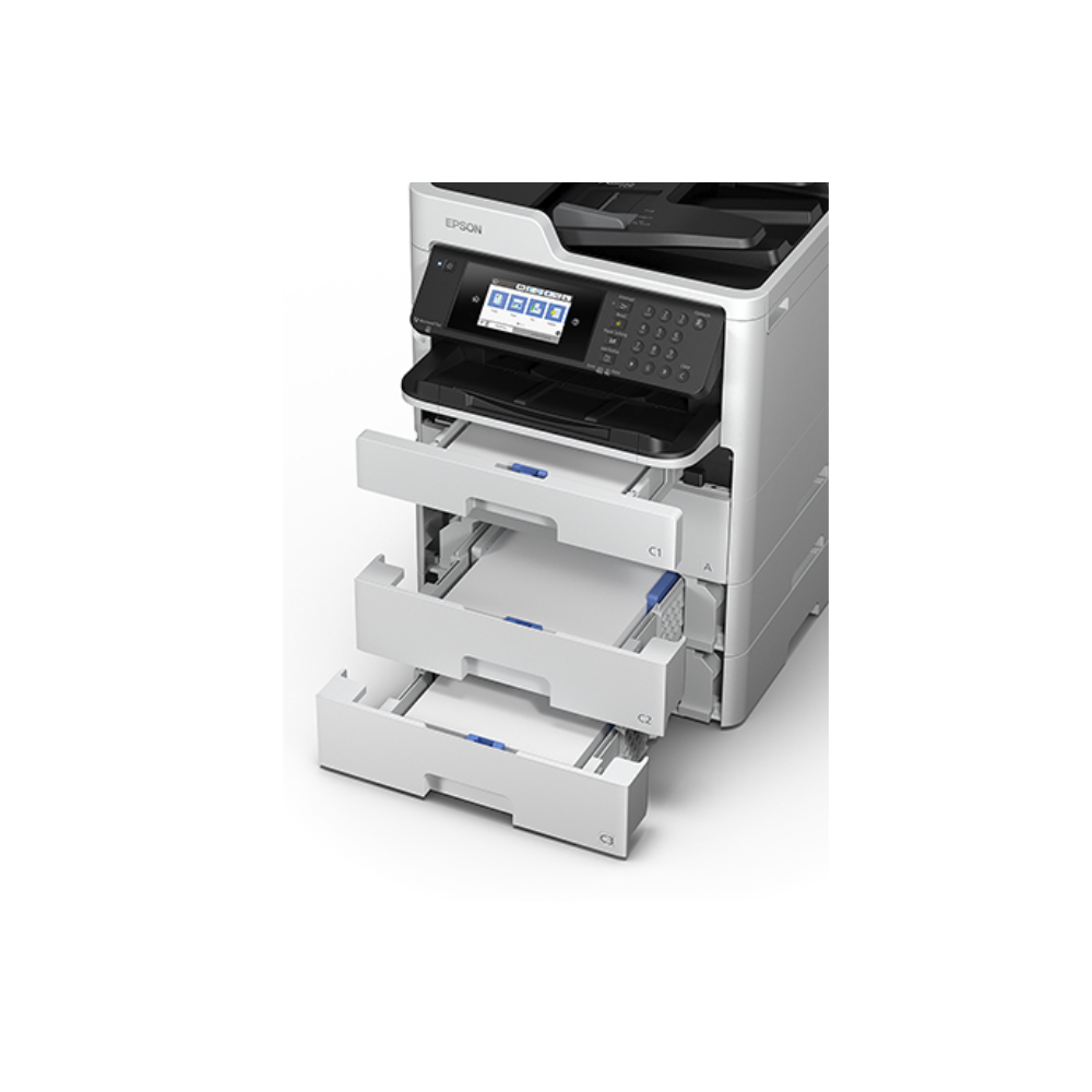 Impresora Epson Multifuncional WorkForce WF-C579R Impresora Escaner Copiadora Fax Duplex Conectividad USB WiFi y Ethernet C11