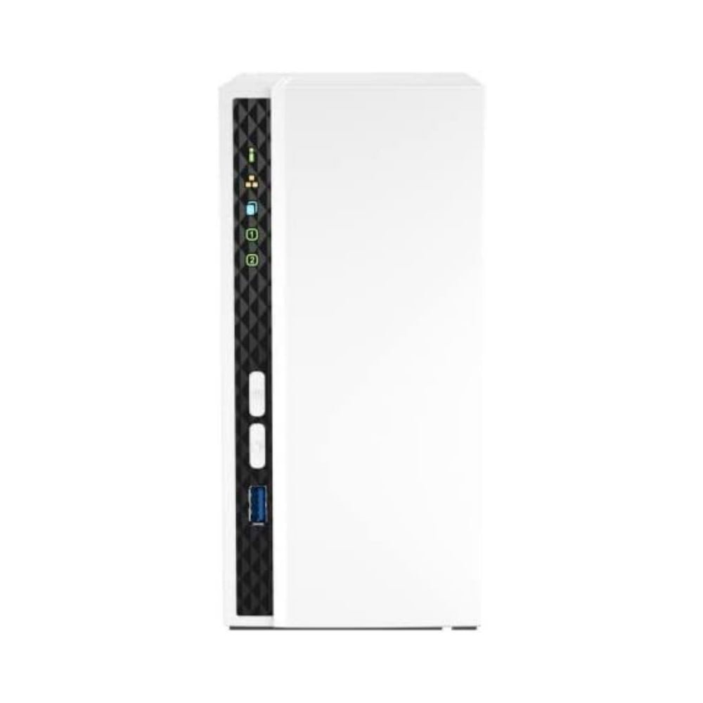 Servidor NAS Qnap de 2 Bahias Procesador ARM Cortex-A55 con 2GB RAM 1 Puertos GbE 1 Puerto USB 3.2 TS-233-US