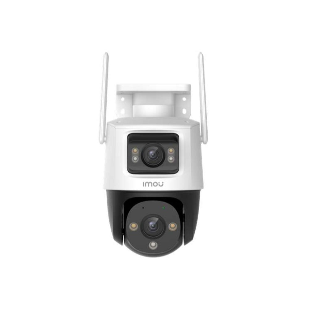 Camara Imou IP WiFi Cruiser Dual 6MP Full Color Detecta Personas y Vehiculos Audio 2 Vias Micro SD hasta 256GB IP66 Disuacion Activa 2 Lentes IPC-S7XN-6M0WED-0360B
