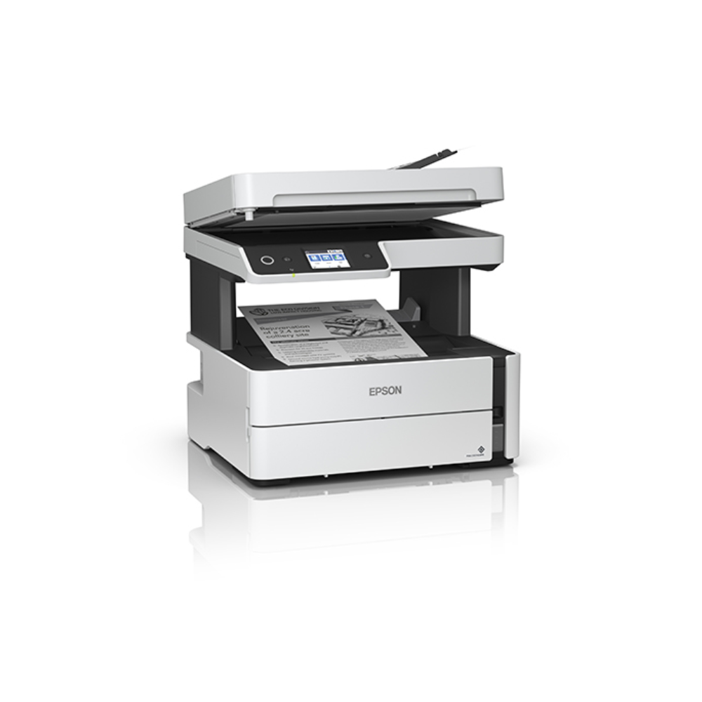 Impresora Epson Multifuncional M3170 Monocromatica con Sistema de Tinta Continuo Conectividad USB WiFi y Ethernet C11CG92303