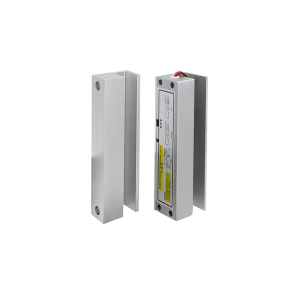 Chapa Electrica Dimax Electrobolt Izquierda para Puerta Blindex No necesita Bracket Tamaño 170x49x43mm C829