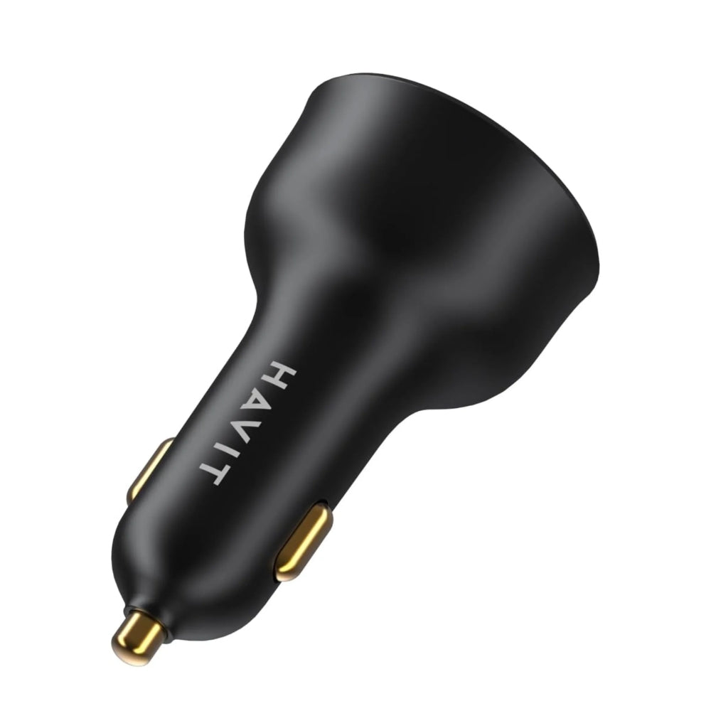 Cargador para Vehiculo Havit 100 Watts Salida 1xUSB-A 1xUSB-C CC100W-BK