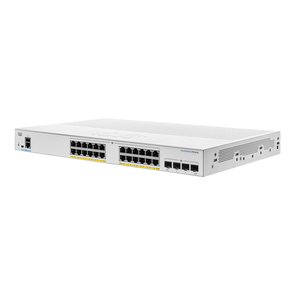 Switch Cisco Catalyst 1000 24 Puertos PoE FE, 2x1G SFP ,2X1G combo PoE+ hasta 740 Watts C1000FE-24P-4G-L