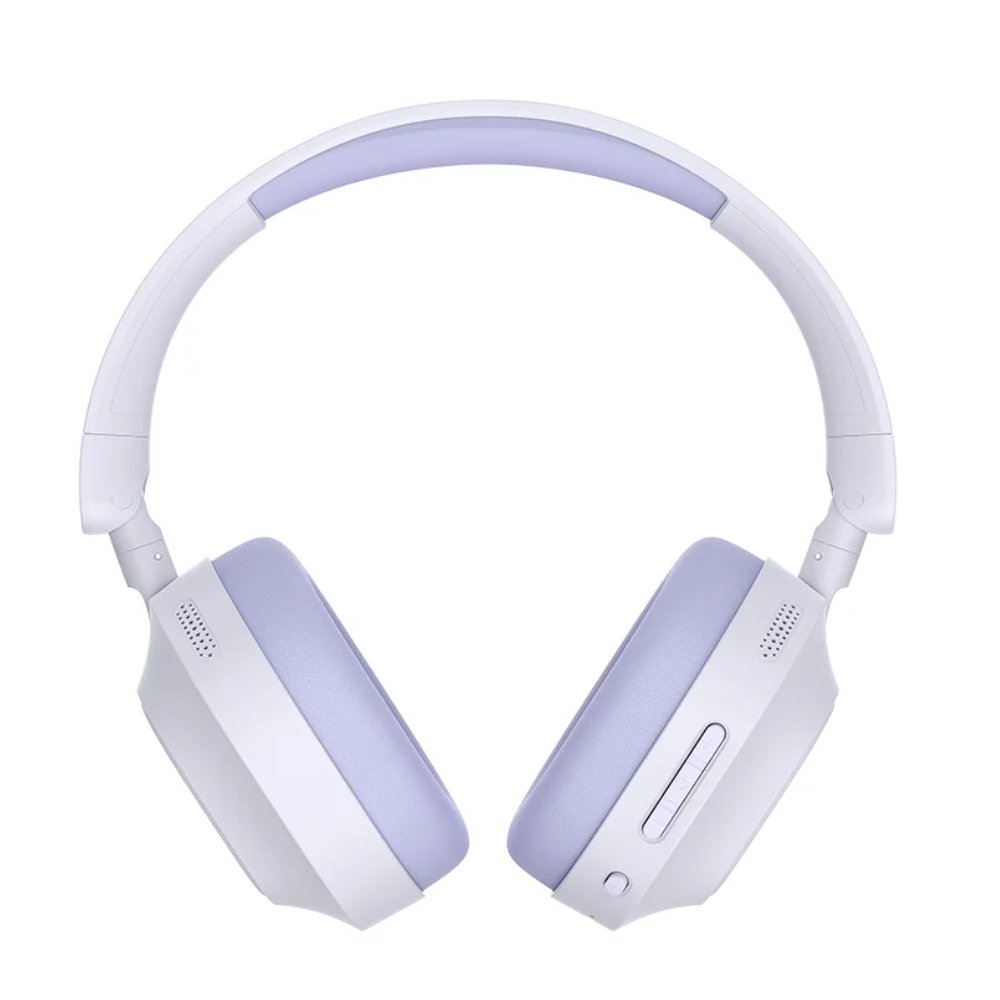 Audifonos Havit Inalambricos HI-Res Cancelacion de Ruido Activa Autonomia hasta 80 Horas Plegables Conexion a 2 Dispositivos en Simultaneo Puerto USB-C color Purpura H668BT-PRP