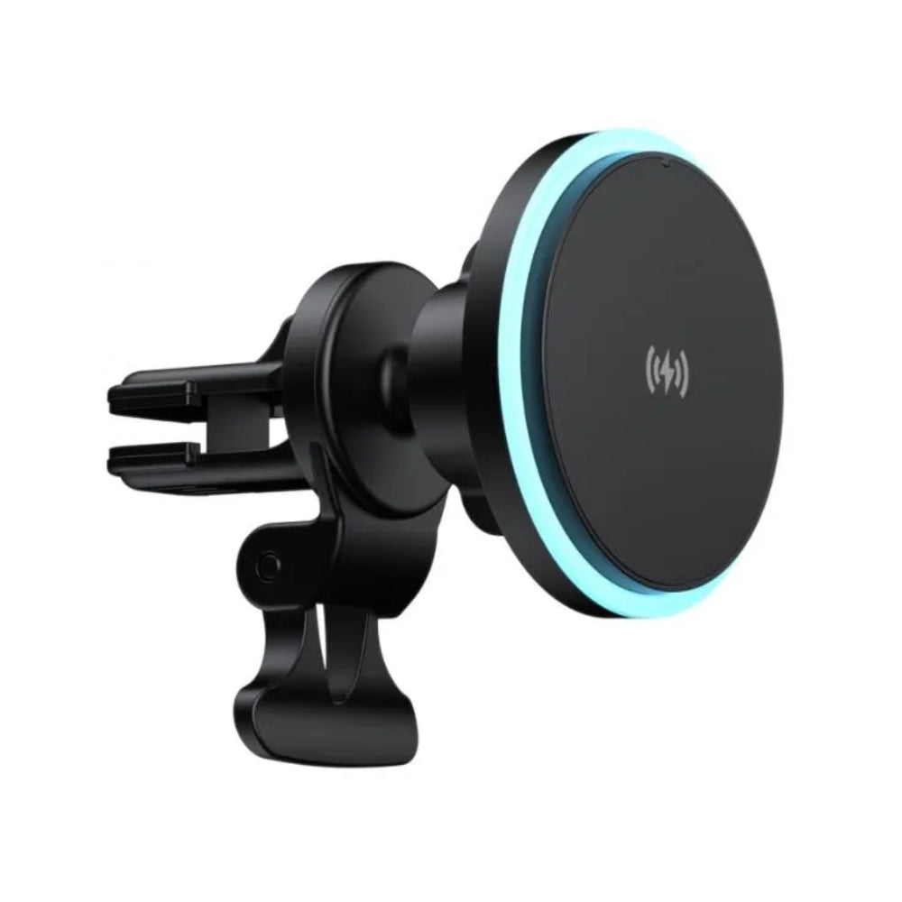 Cargador para Vehiculo Havit Inalambrico Magnetico Entrada 5V 9V 12V salida hasta 15 Watts W3032