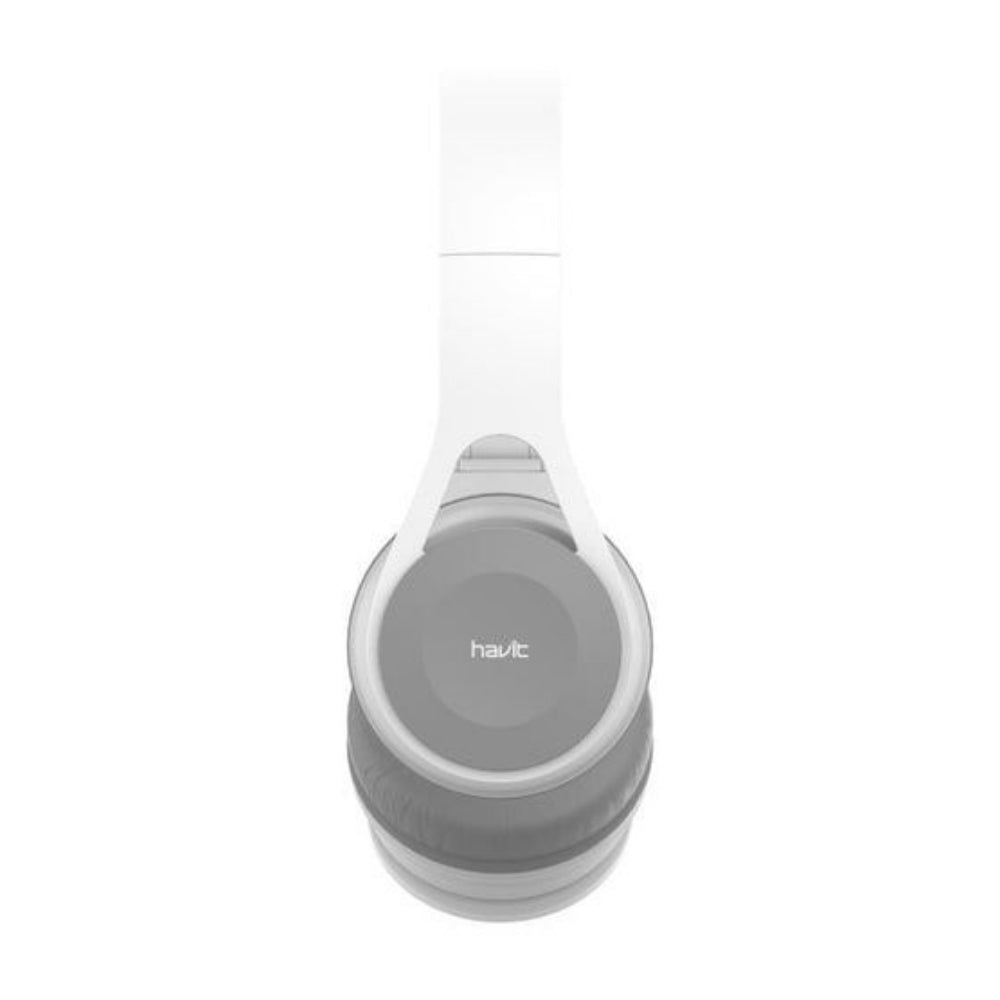 Audifonos Havit Plegable con microfono Conexion Jack 3.5mm Cable de 1.2 Metros color Gris H2262d-GREY