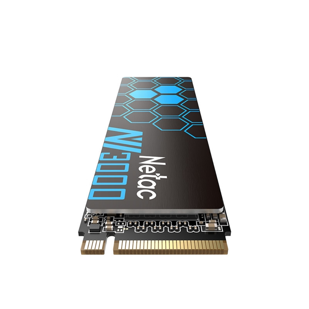 Disco Duro Netac 2TB SSD NVMe M.2 NV3000 PCIe 3x4 M.2 2280 R/W hasta 3300/2900MBps con Disipador NT01NV3000-2T0-E4X