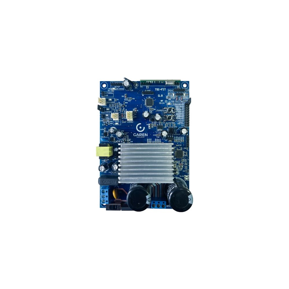 Motor Deslizante Garen KDZ Motor 1/4HP Central TSI FIT + 2 Controles Remotos sin Cremallera Voltaje 110/220VAC F12019-G
