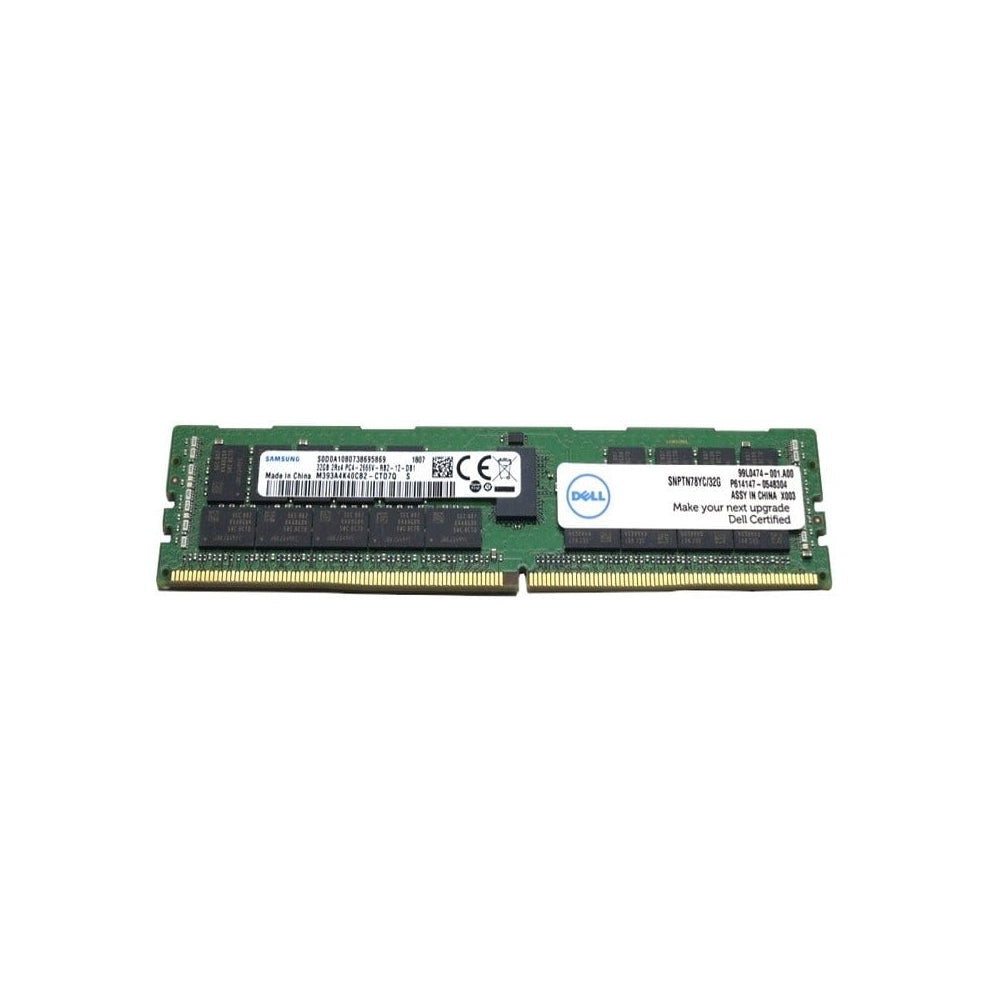 Memoria RAM Dell 32GB 2Rx8 DDR5 RDIMM 4800MHz Compatible con R760xs AC258167