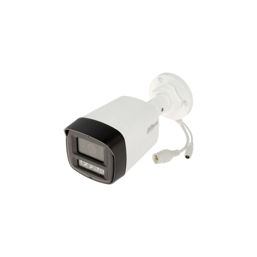 Camara Dahua IP Bala 2MP con Audio Smart Dual Light Metal/Plastica IR 30 metros PoE IP67 IPC-HFW1239TL1P-A-IL-0280