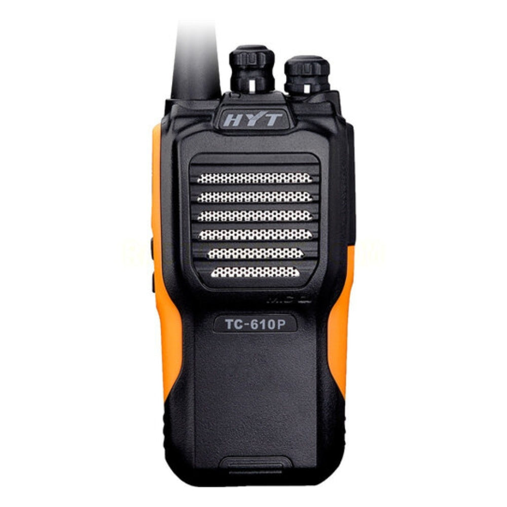Radio Portable Hytera VHF Analogico Frecuencia 136 a 174MHz 16 Canales Potencia 5W IP66 Bateria 2000mAh TC-610P-HDC-V2