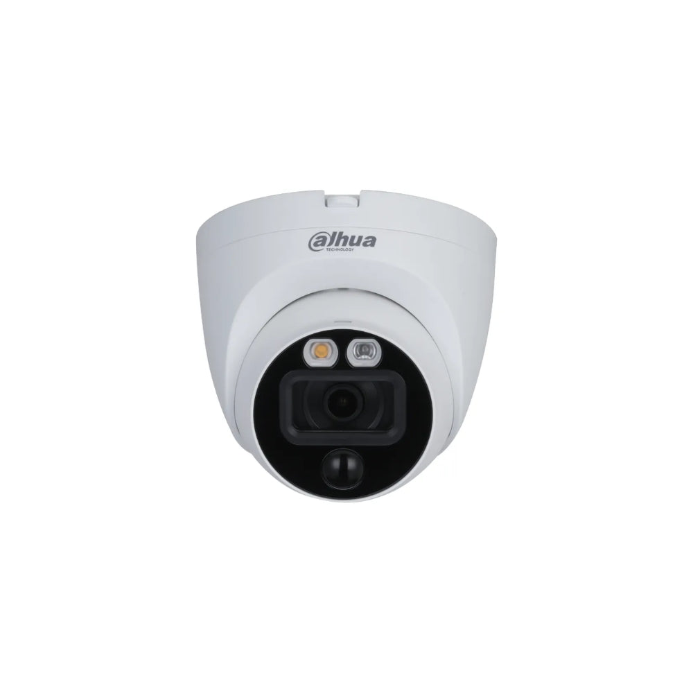 Camara Dahua HDCVI Domo 2MP Metal/Plastica Lente 2.8mm Smart Dual Light IR 30 metros IP67 HAC-ME1200EQN-L-0280B-S6