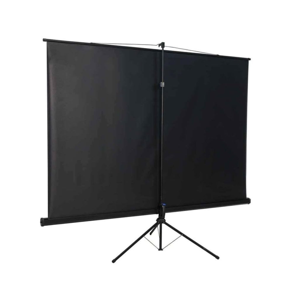 Pantalla para Proyector Havit de 100" Enrollable con Tripode Incluido Ajuste de Altura Regulable PS100