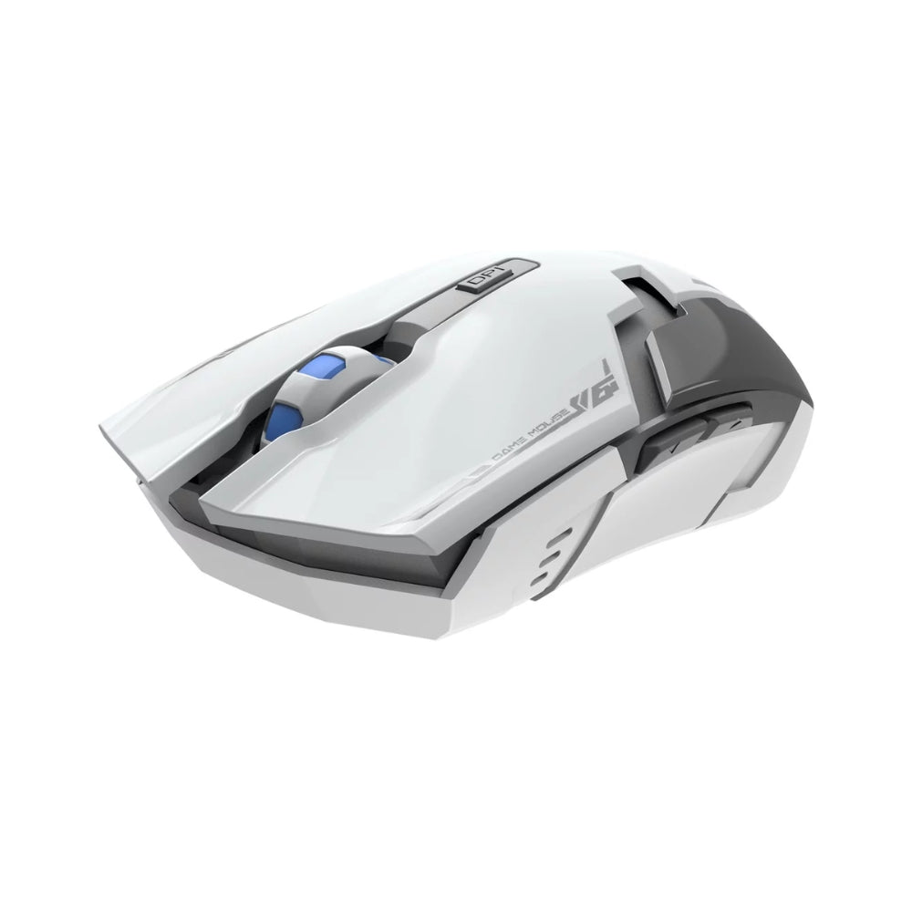 Mouse Havit Gaming Inalambrico 2.4GHz Resolucion hasta 1600 DPI con 6 Botones color Blanco HV-MS997GT-W