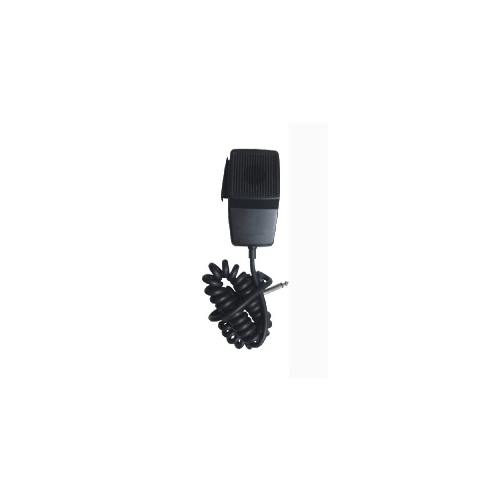 Amplificador ITC para Vehiculo 40W 2 Entradas Microfono 1 Salida Aux Alimentacion 12Vdc 2 Microfonos Impedancia 4Ohms para Ambulancia y Patrullas TQ-40