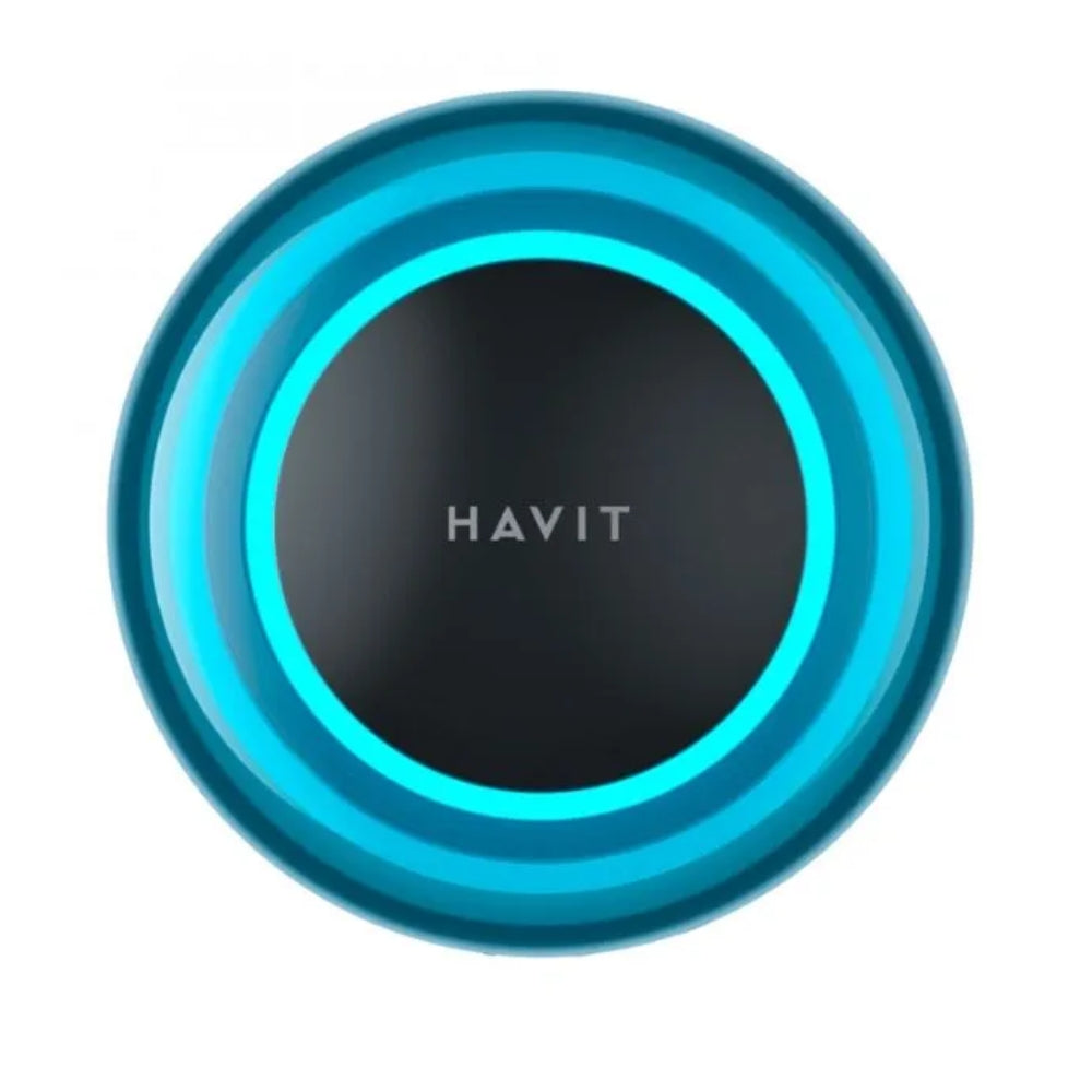 Altavoz Havit RGB Bluetooth con Microfono Bateria hasta 6 Horas Potencia 5 Watts Bluettoth 5.0 Funciones BT Micro SD Puerto USB-C SK894BT