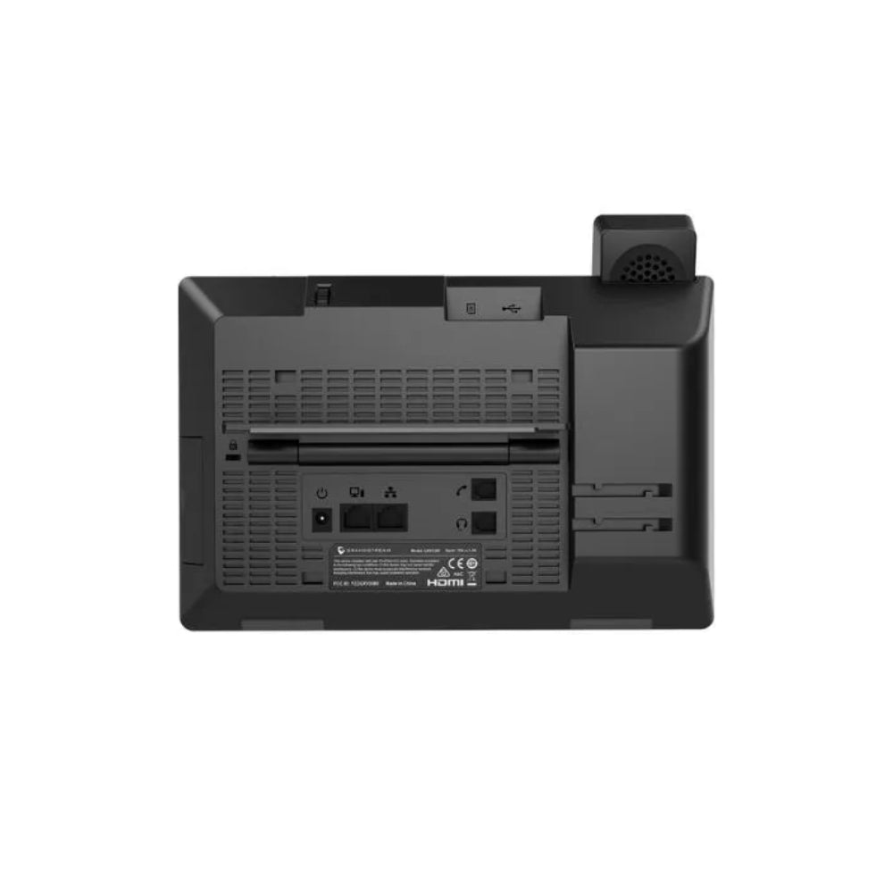 Telefono IP GranDStream 16 Lineas SIP 2 Puertos Ethernet Gigabit PoE Android 7 Pantalla IPS LCD 8" Camara 2MP WiFi Bluetooth 4.2 Salida Mini-HDMI Incluye Adaptador GXV3380