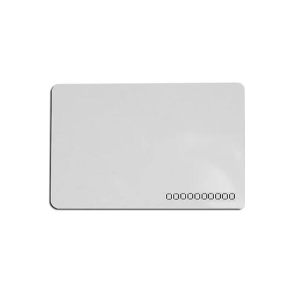 Tarjeta de Proximidad ZKTeco EM4100 Sin Perforar 64Bits 125KHz ID THIN CARD