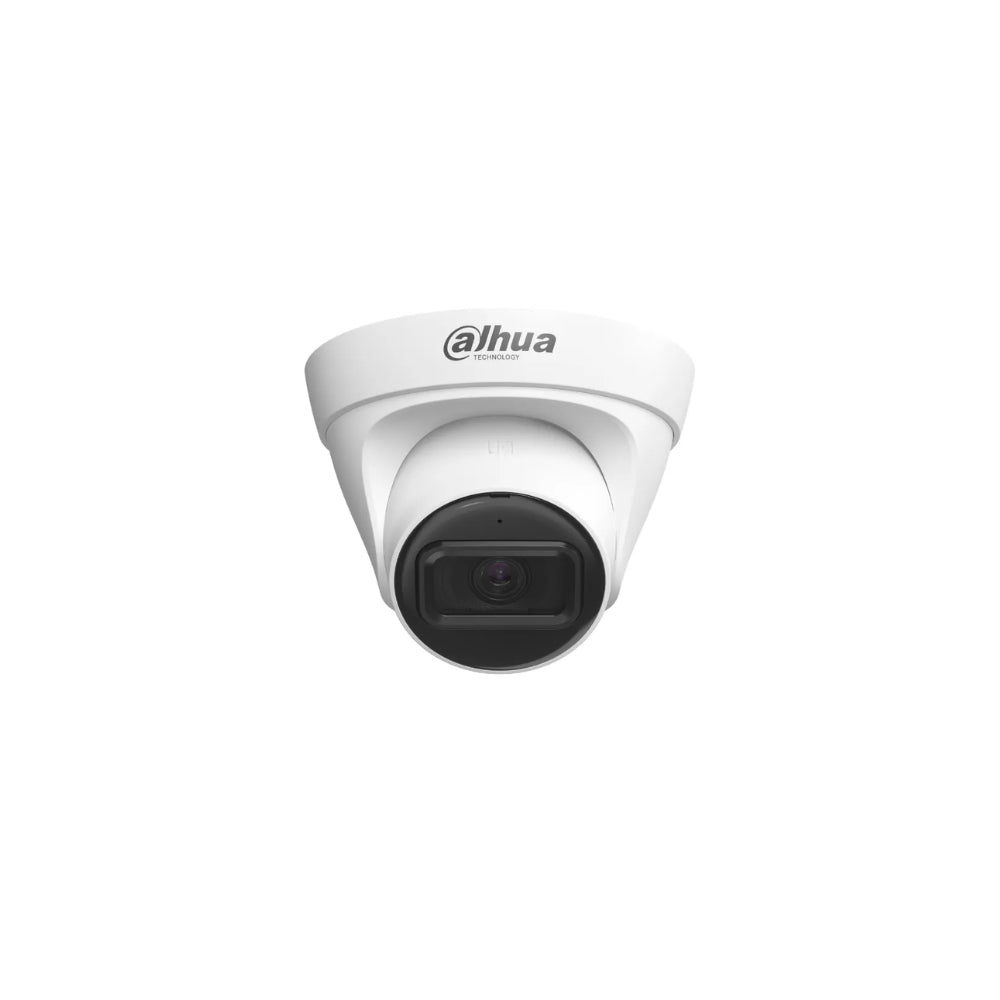 Camara Dahua IP Domo 4MP con Audio Metal/Plastico Lente 2.8mm IR 30 metros PoE IP67 IPC-HDW1431T1P-A-0280B-S6