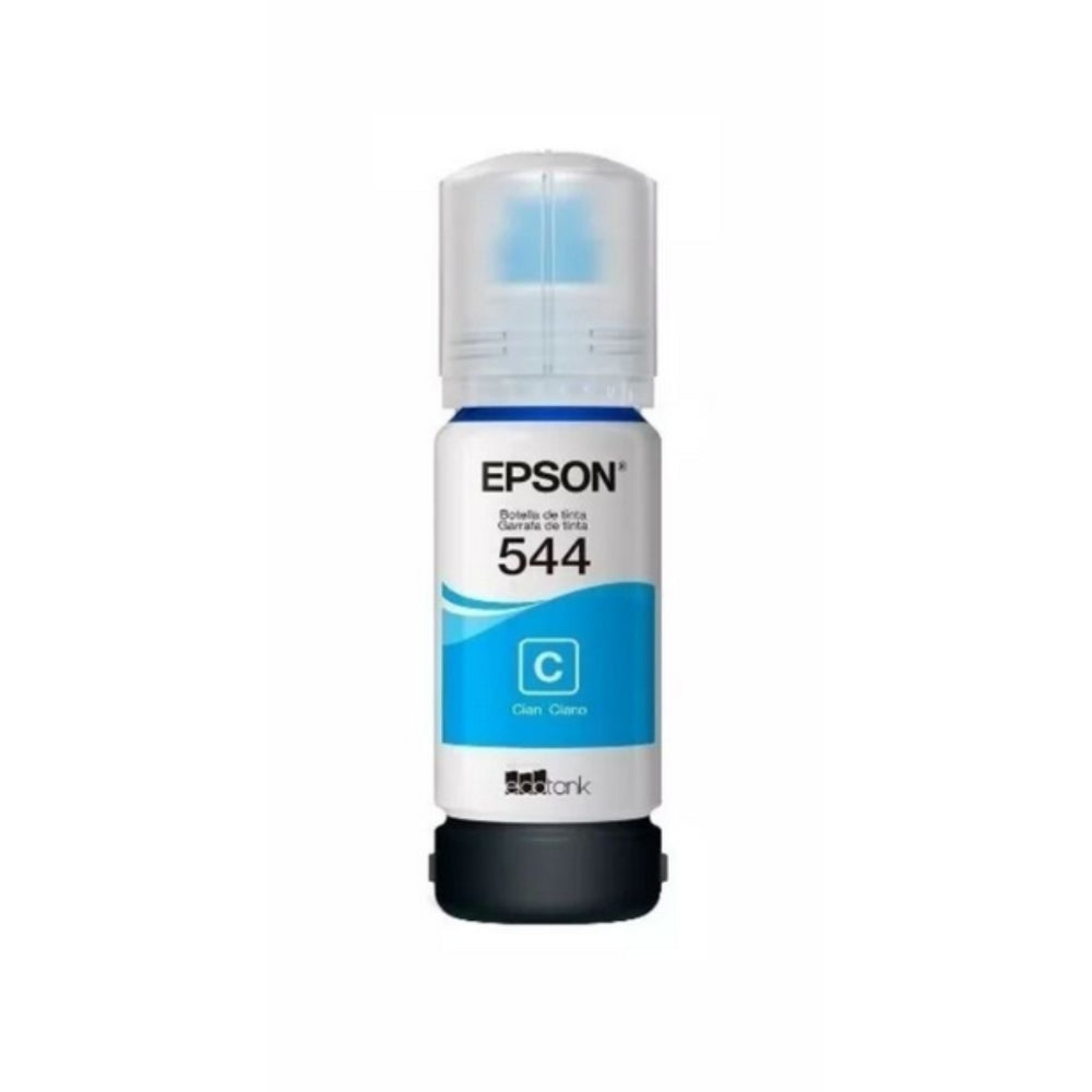 Botella de Tinta Epson T544 color Cian de 65ml T544220-AL