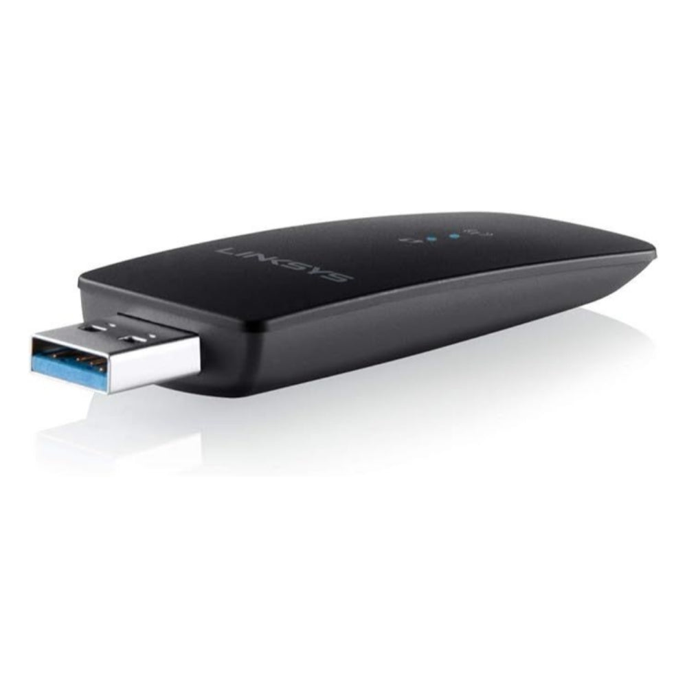 Adaptador Wireless Linksys AC1200 802.11 hasta 867Mbps Interfaz USB-A 3.0 WUSB6300