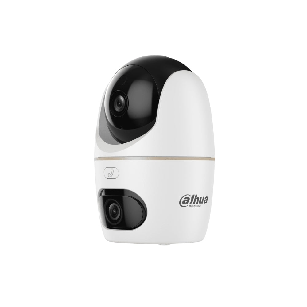 Camara Dahua IP Doble Lente 3+3MP Angulos de Vision Ajustables Llamada 1 Toque Detecta Personas y Mascotas Auto Tracking Micr