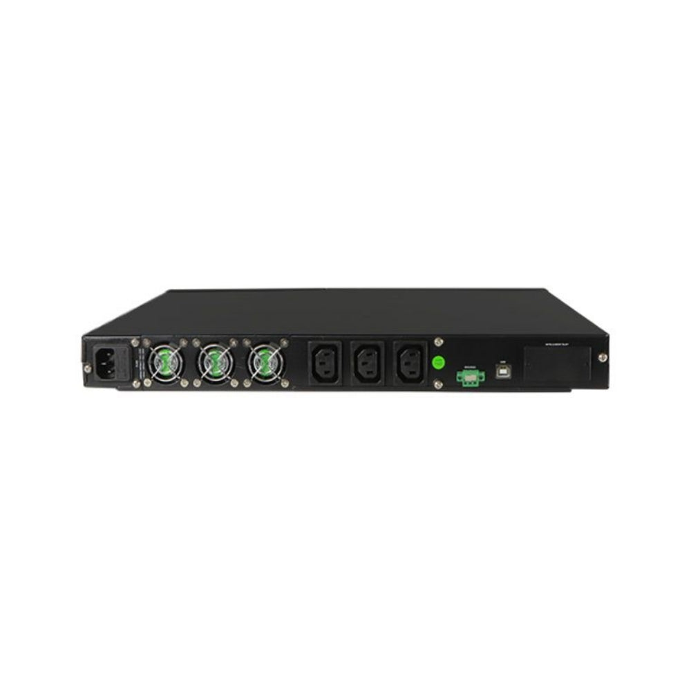 UPS En Linea Forza 1000VA 900W Pantalla LCD Comunicacion USB SNMP RS232 con 3 Salidas IEC FDC-1002R-I