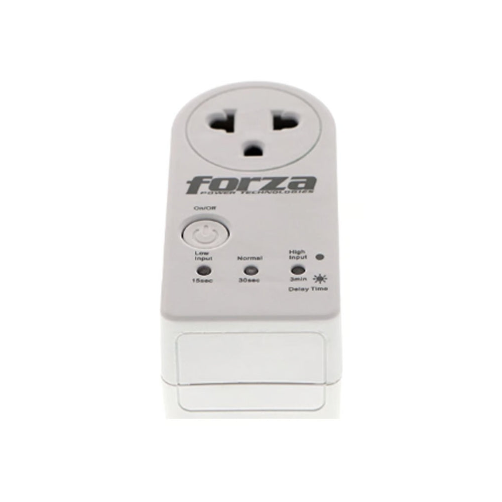 Protector de Voltaje Forza 900J 1500W Giro Hasta 350 Grados Temporizador de Retardo 15 30 180 Segundos FVP-1212B-NG