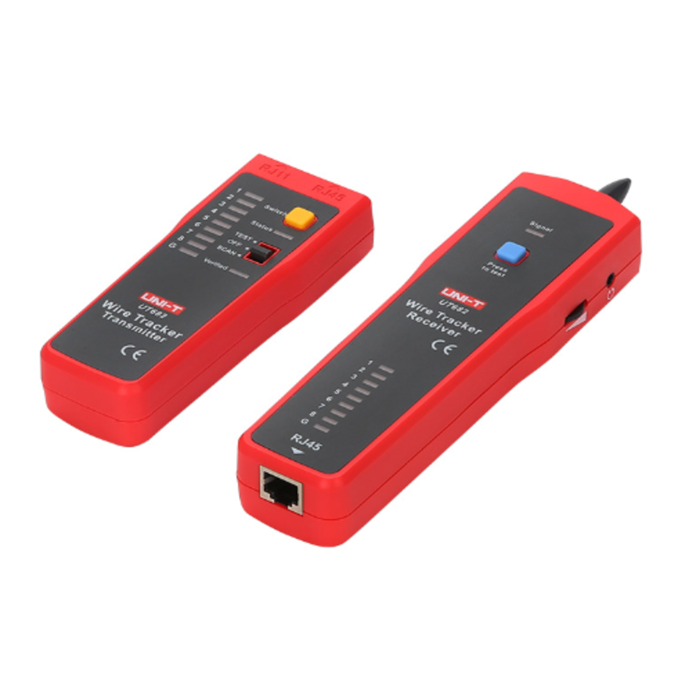 Rastreador Uni-t de Cable de Red Telefonico Coaxial Consta de Un Tx y Rx UT682