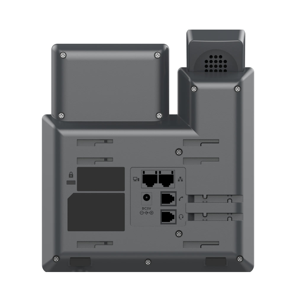 Telefono IP GranDStream 2 Lineas 4 Cuentas SIP 2 Puertos Ethernet Gigabit 802.3AF Pantalla LCD Audio HD Conferencia 5 Vias No Incluye Adaptador GRP2602P
