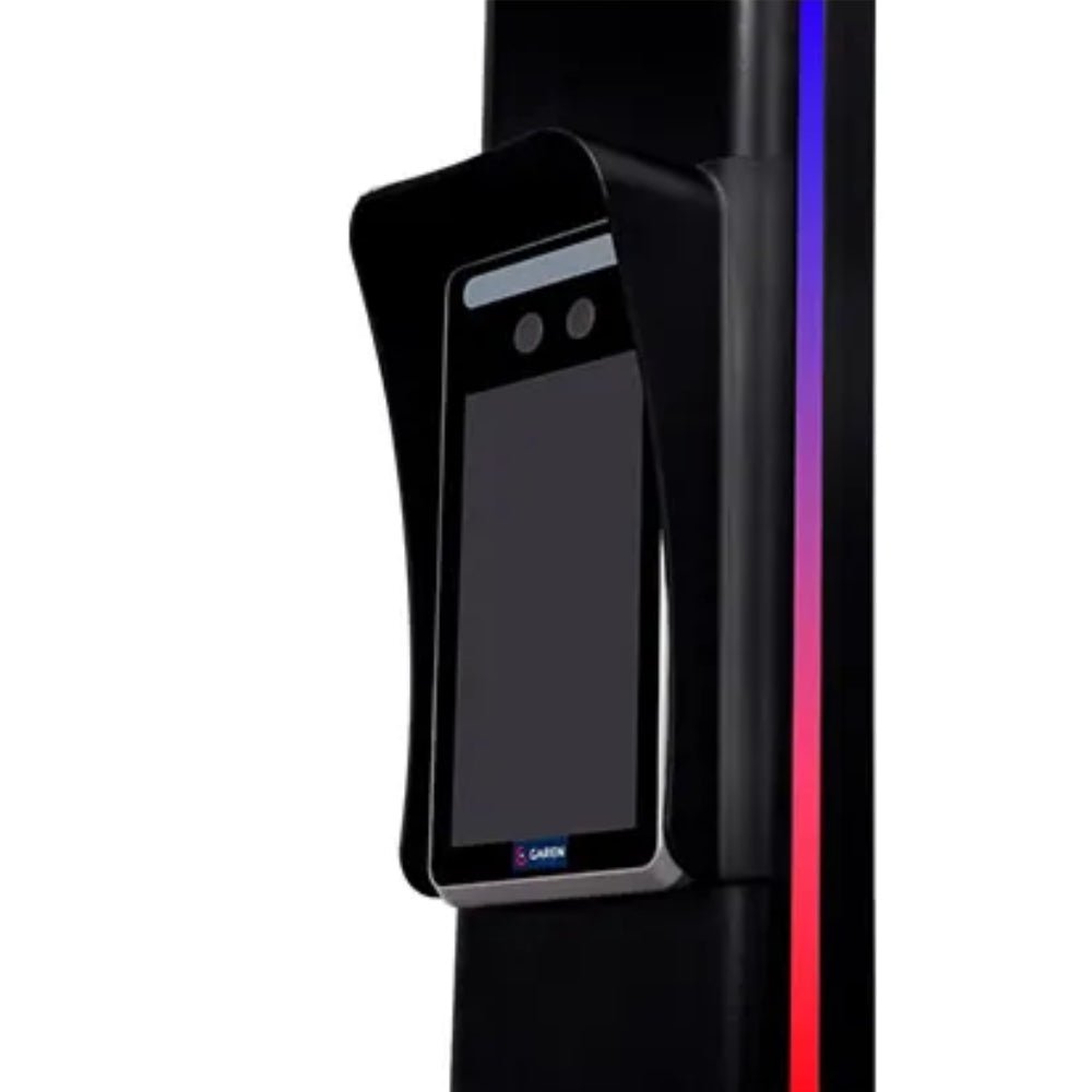 Totem Fit Peatonal Garen de 1.65M para Biometrico con Control de Acceso Facial Luces LED al Contorno Material de Plastico color Negro TF3007F
