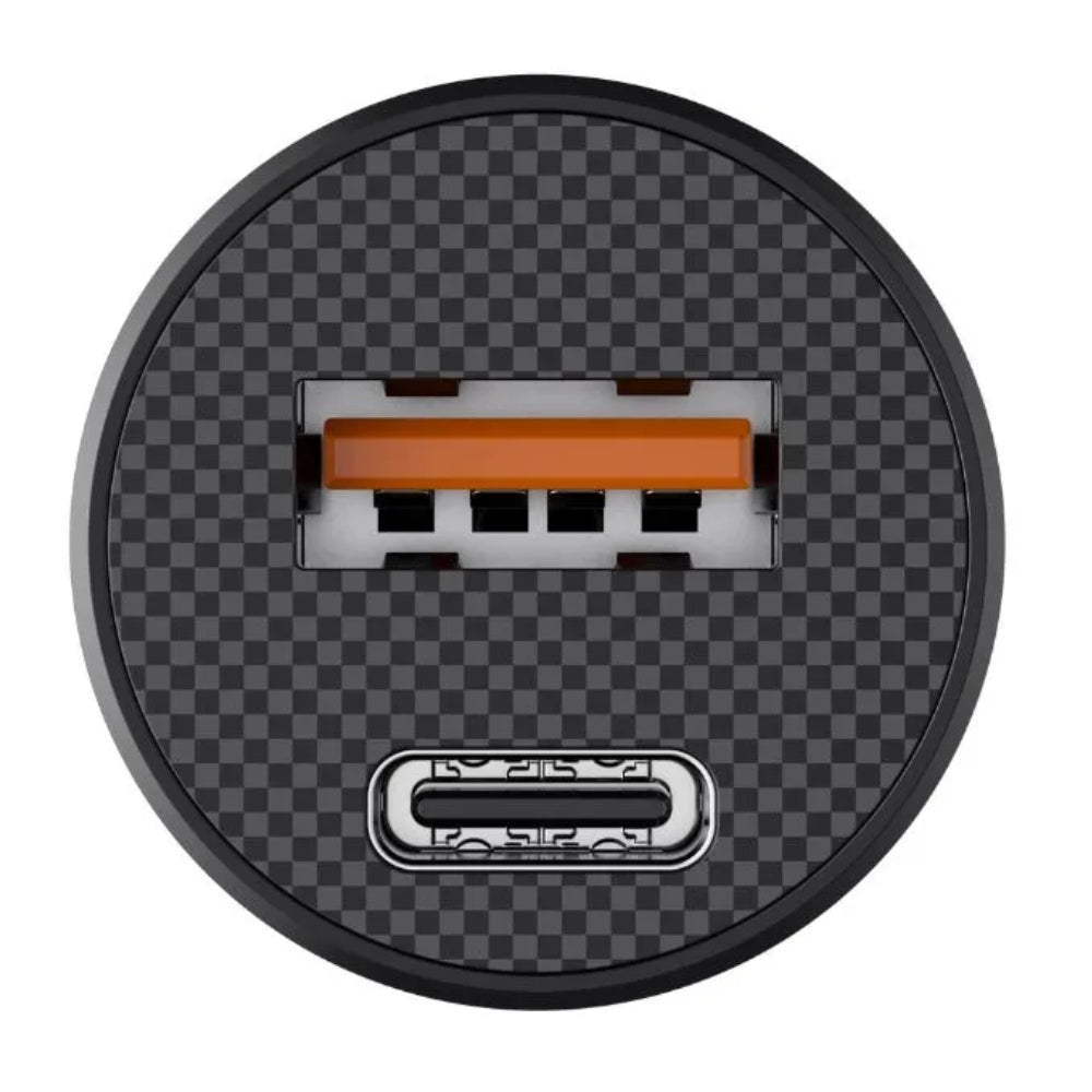 Cargador para Vehiculo Havit Salida Puerto USB-A 3Amp y USB-C 3Amp CC2022
