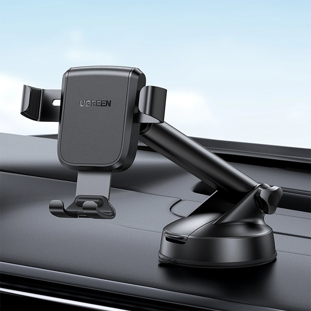 Soporte Ugreen de Telefono para Vehiculo Base de Succion para Mejor Agarre en Tablero Soporte de 4.7" a 7" 60990B