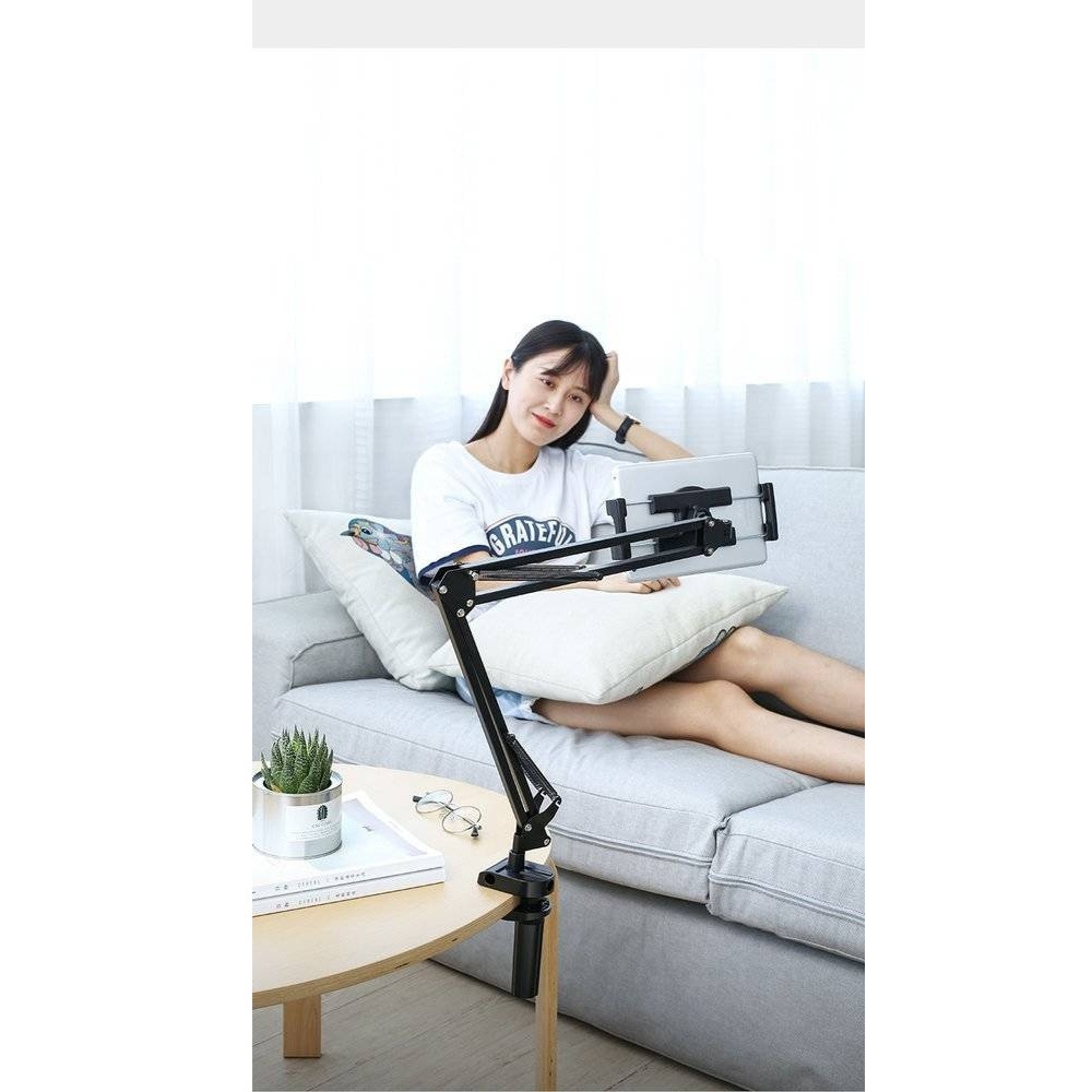 Brazo Flexible con Soporte Ugreen para Tablet Operacion 360 Grados desde Cualquier Angulo y Distancia Lontigud 750mm 50394