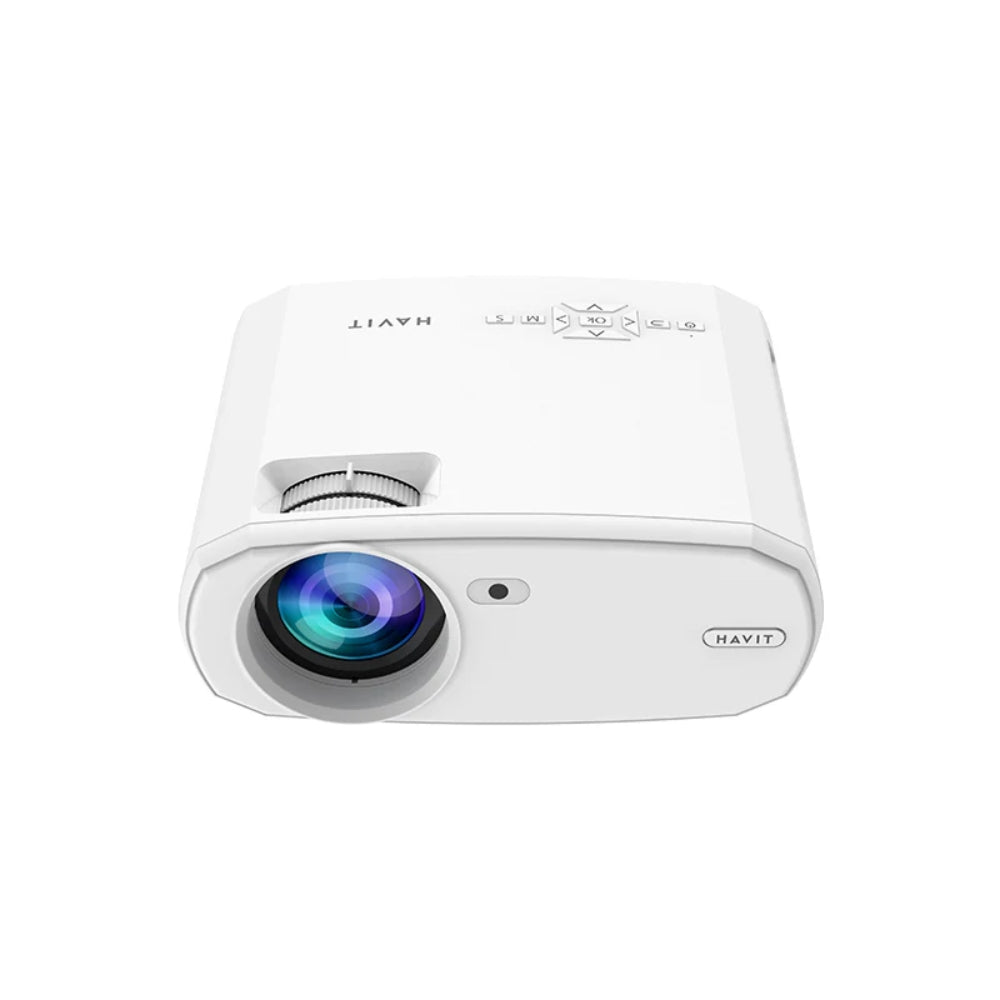 Proyector Havit Android TV 4K hasta 200" 15000 Lumens 220 ANSI Lumens WiFi Bluetooth Sonido HiFi Estereo PJ202 PRO-EU-W