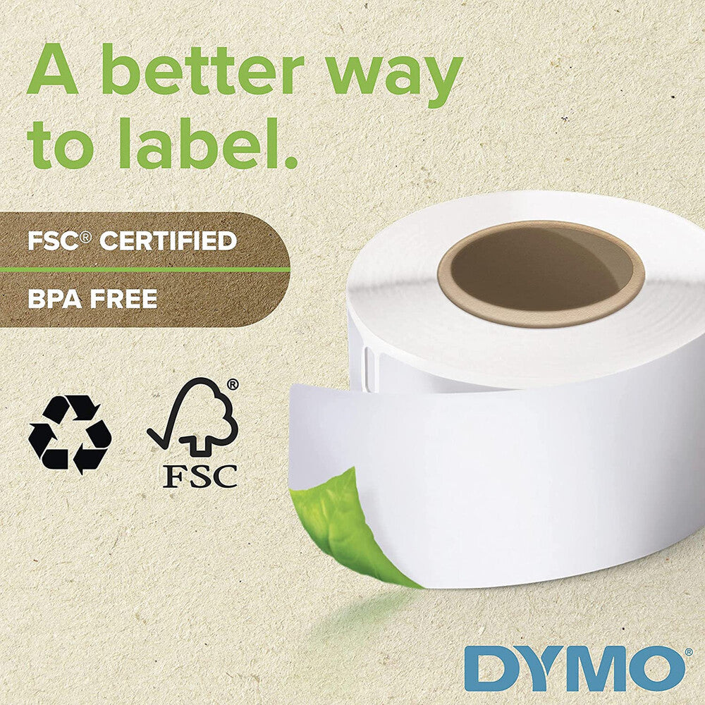 Etiqueta Dymo Labelwriter 100 Piezas de 58mm X 254mm 30387