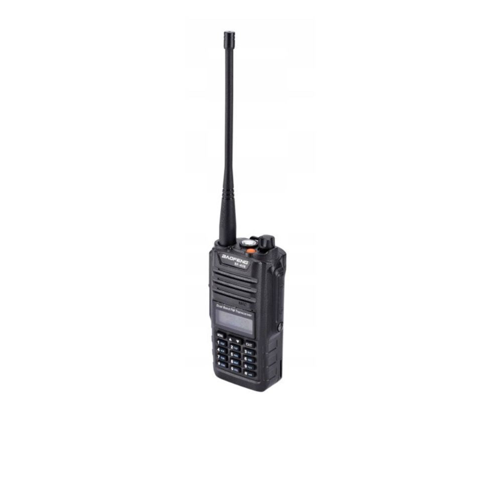 Radio Portable Baofeng UHF VHF con Pantalla Doble Banda 128 Canales Potencia 5W IP67 BF-A58