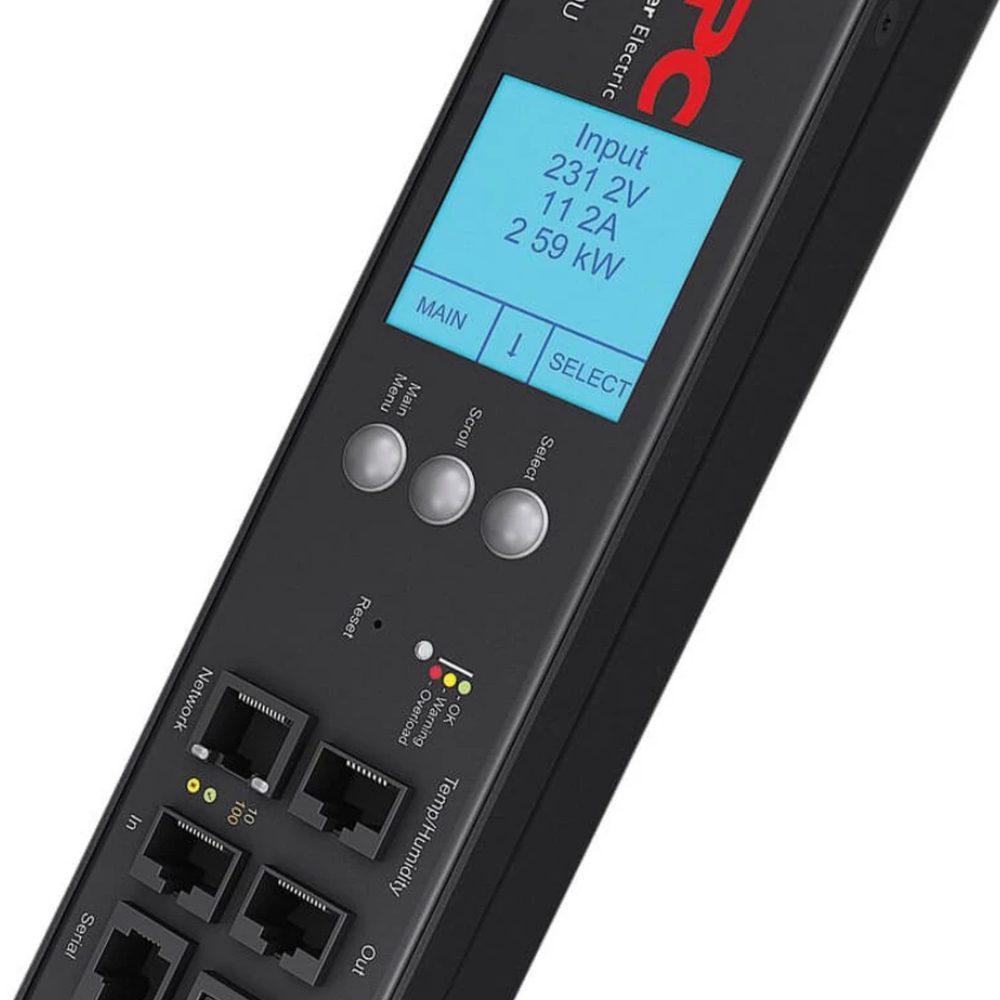Unidad PDU APC 2G para Rack con Instrumentacion 0U, 32A, 230V, 36xC13 y 6xC19 Enchufes AP8853