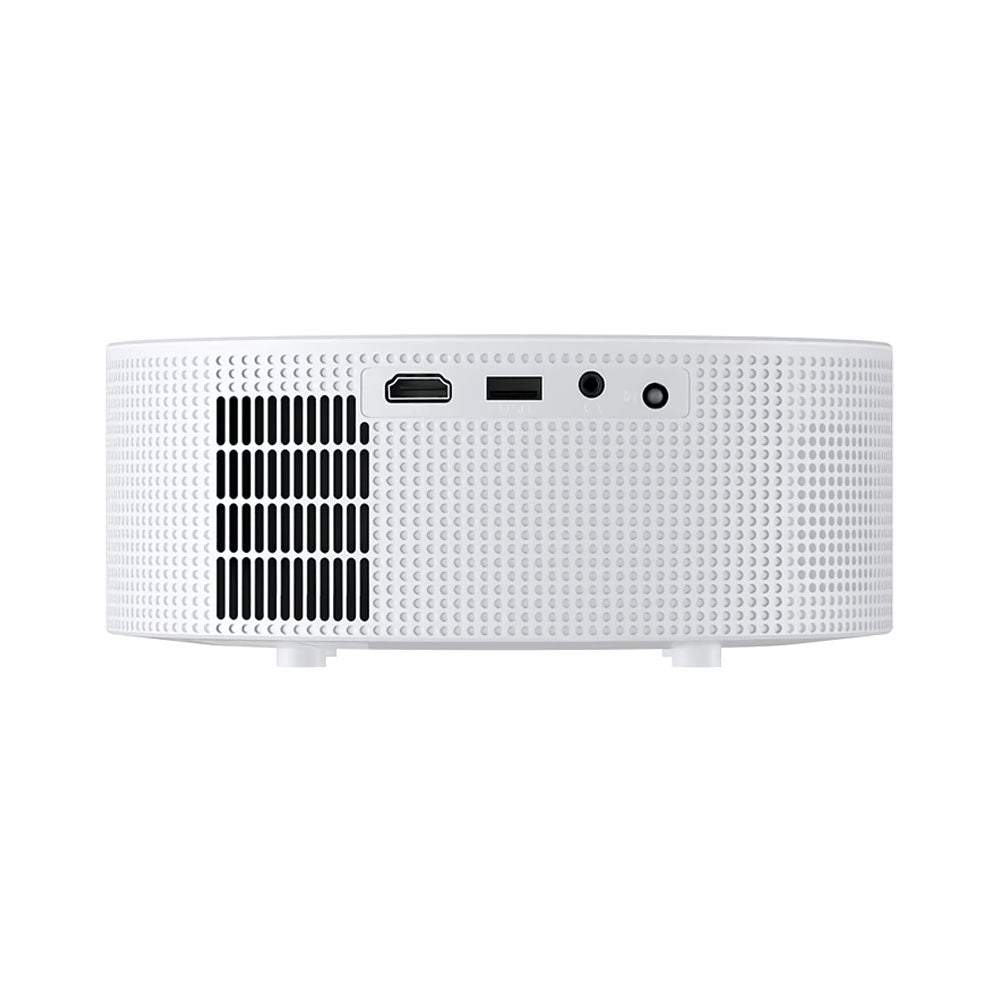 Proyector Havit Smart Imersivo HD Soporta FullHD 1080P Pantalla 32" hasta 200" 7500 Lumens 180 ANSI Lumens Semi Enfoque Automatico Doble Banda 2.4 y 5.0GHz PJ217-EU-WH
