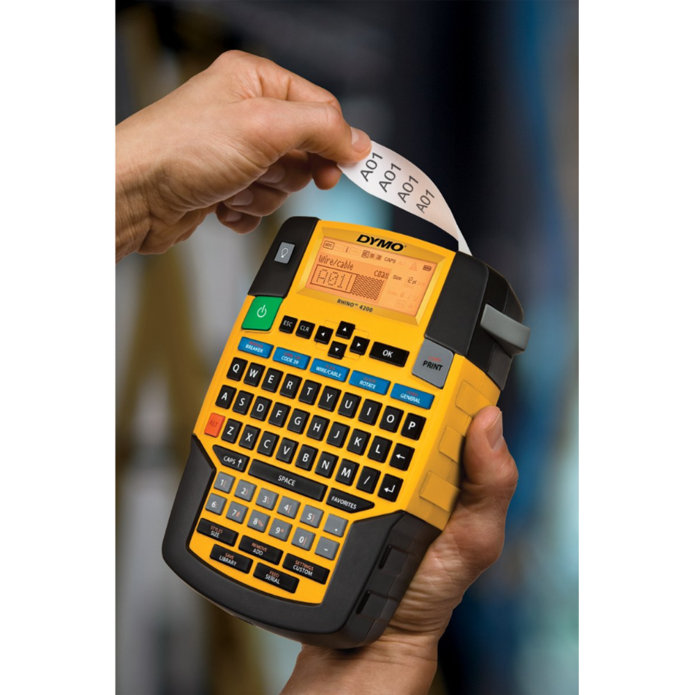 Etiquetadora Dymo Rhino 4200 Industrial Kit Maletin 1835374